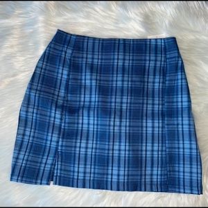 Plaid skirt